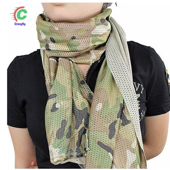 Camouflage scarf , Deep CP