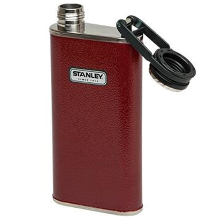 Stanley Classic Flask 8oz 236ml , Hammertone Crimson
