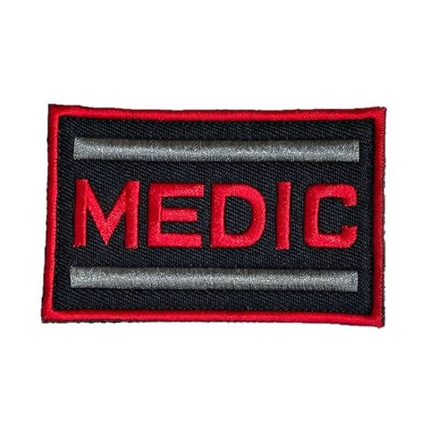 Medic Red Rec Velcro Patch