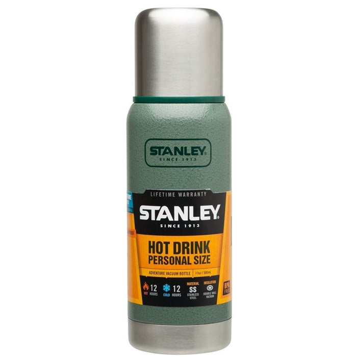 Stanley Adventure Vacuum Bottle Stainless Steel 17oz 503ml , Hammertone Green
