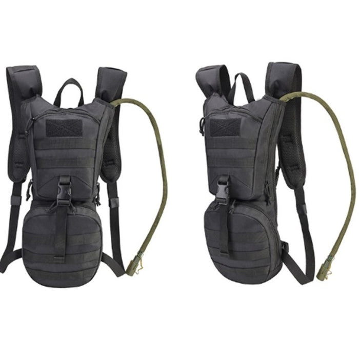 Sports Backpack Camping Hiking Equipment Bag - BLACK..