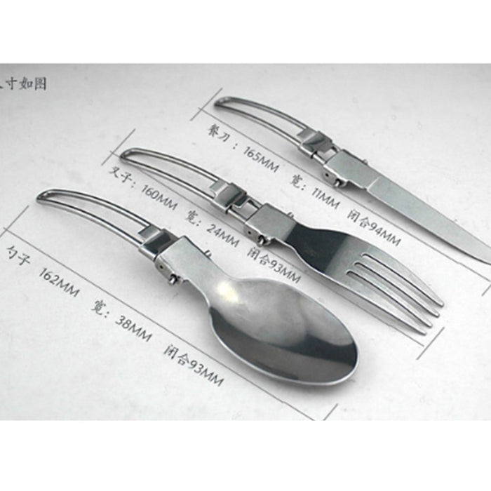 Outdoor Utensil Set with pouch
