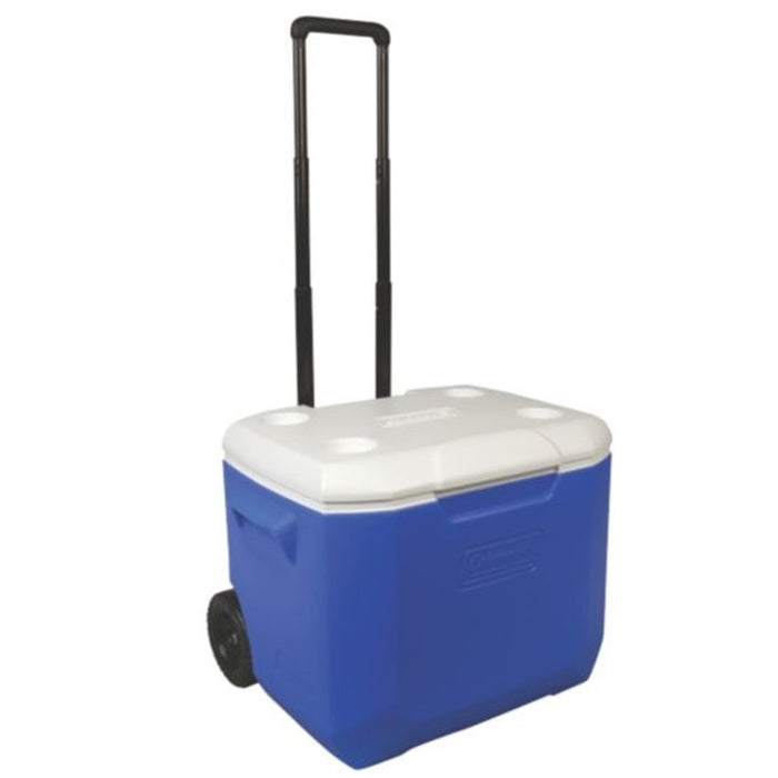 60 Quart Performance Wheeled Cooler , Blue