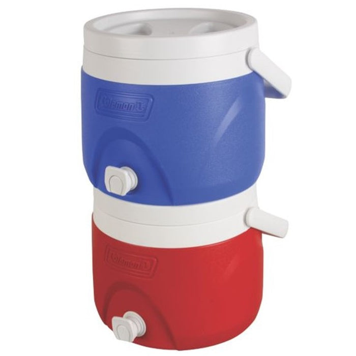 2 Gallon Party Stacker™ Beverage Cooler , Blue