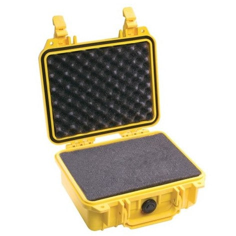 PELICAN 1200 SMALL CASE (WITH FOAM) YELLOW