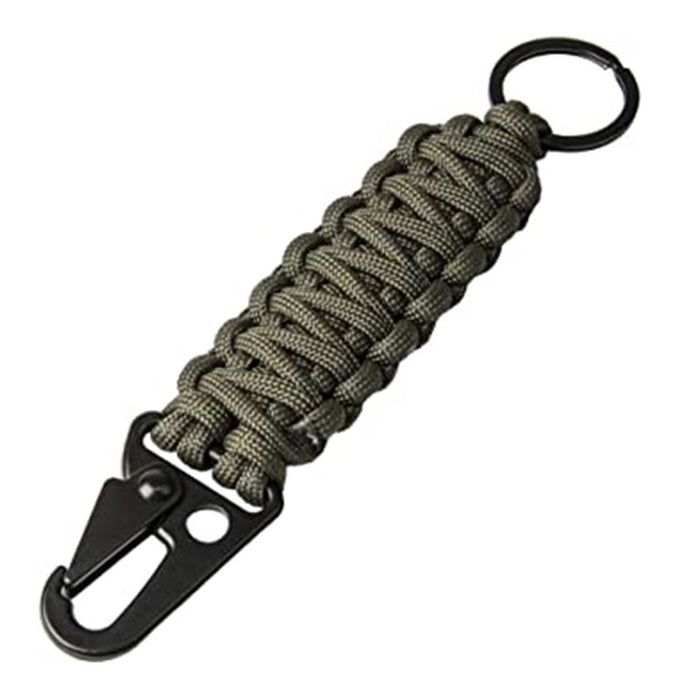 Paracord With Carabiner Green