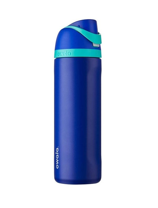 Owala Flip 24 oz Stainless Steel Water Bottle Green Neon Basil