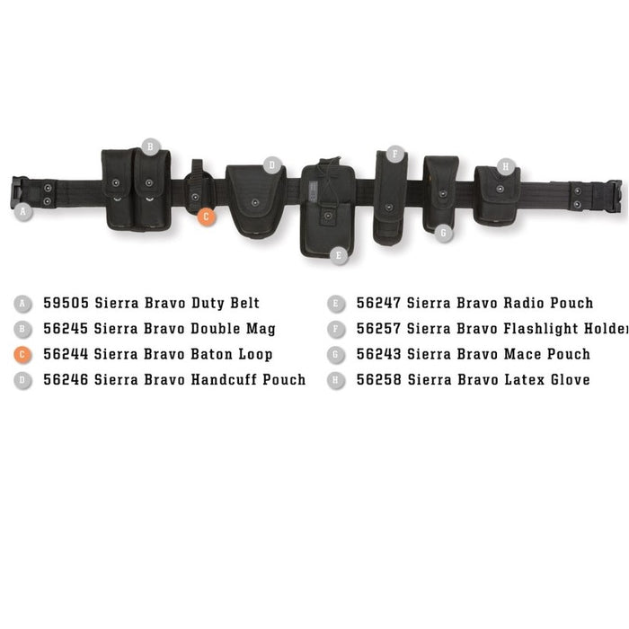 Baton Loop SIERRA BRAVO BATON LOOP , Black — G MILITARY