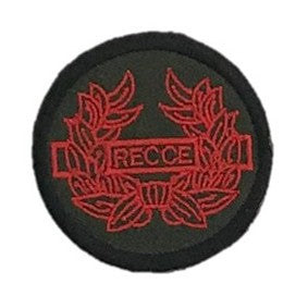 RECCE - Black on red — G MILITARY