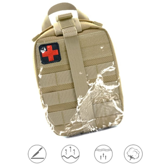 Outdoor Tactical Medical Kit - Red..