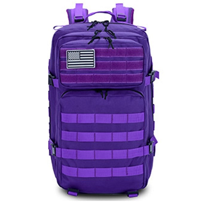 Outdoor Sports Backpack Mountaineering Backpack - Purple