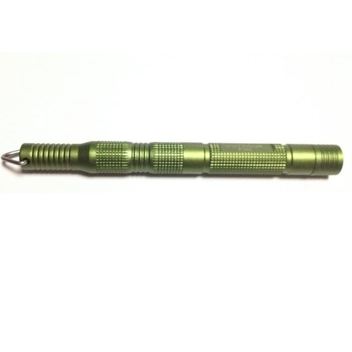 New Fire Starter Waterproof Flintstone CNC Magnesium Bar , Green.