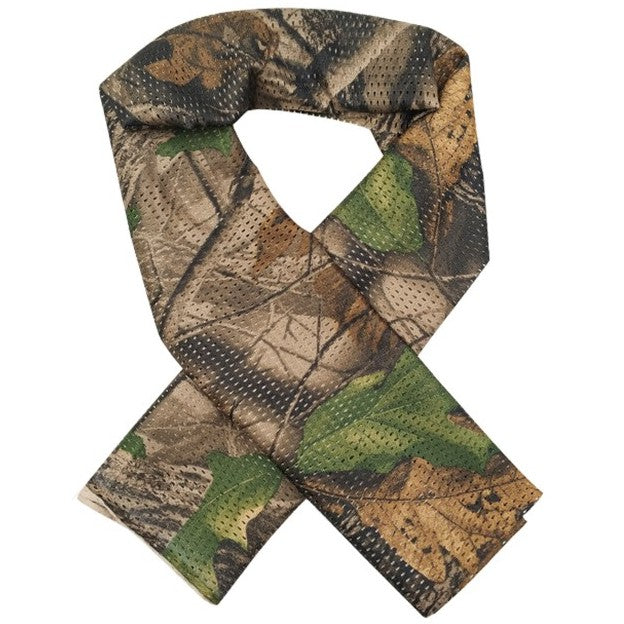Camouflage scarf , anti-raw leaves