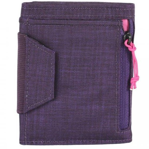 LifeVenture RFID Tri-Fold Wallet , Purple