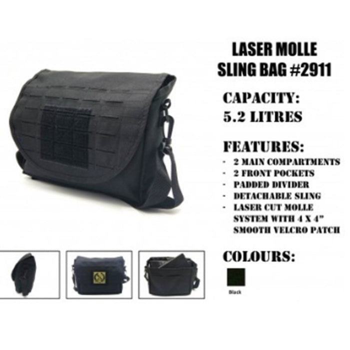 Laser Molle Sling Bag #2911B
