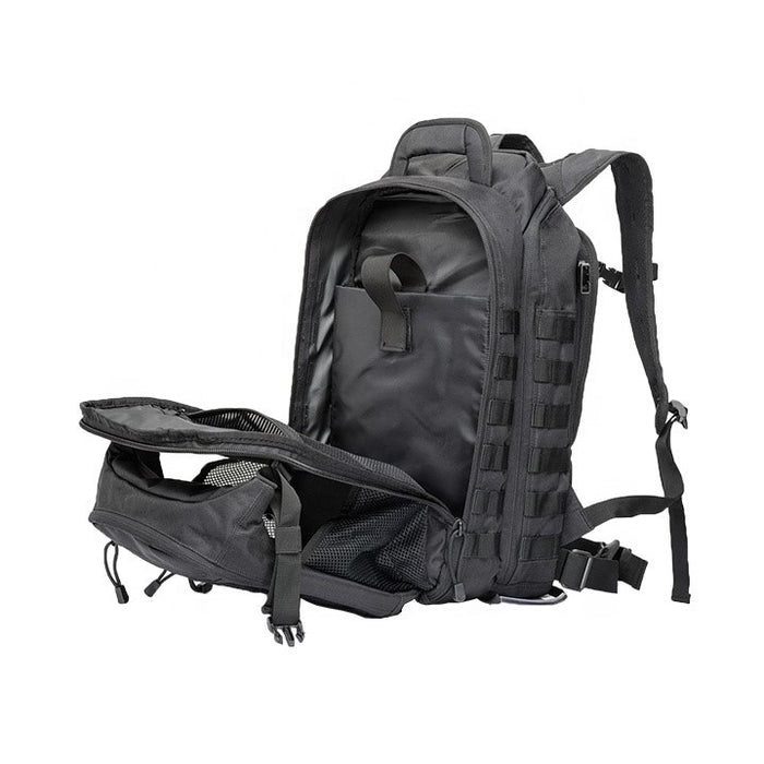 YAKEDA 45L laptop stylish waterproof outdoor basketball helmet backpack - Khaki