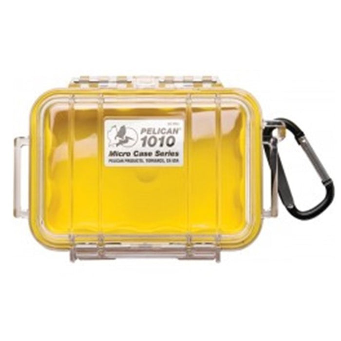 PELICAN CLEAR COVER 1010 MICRO CASE , Yellow