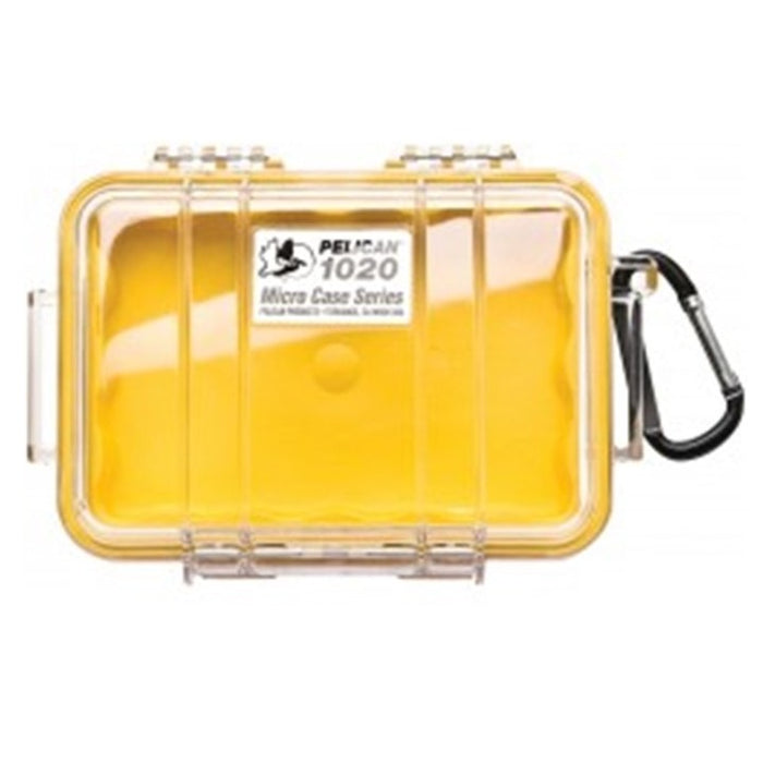 PELICAN CLEAR COVER 1020 MICRO CASE , Yellow