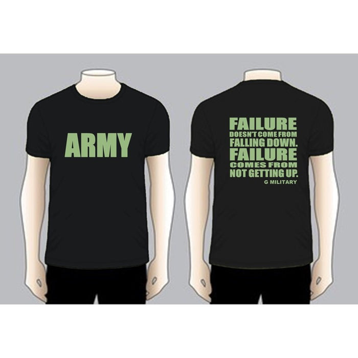 FAILURE T-shirt, Black Dri Fit