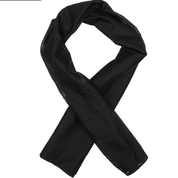 Camouflage scarf , Black