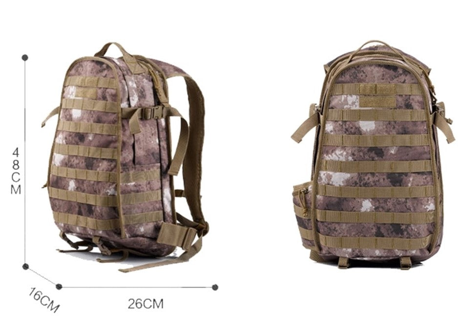 YAKEDA 2018 black highland first range military tactical rucksack backpack - CAMO