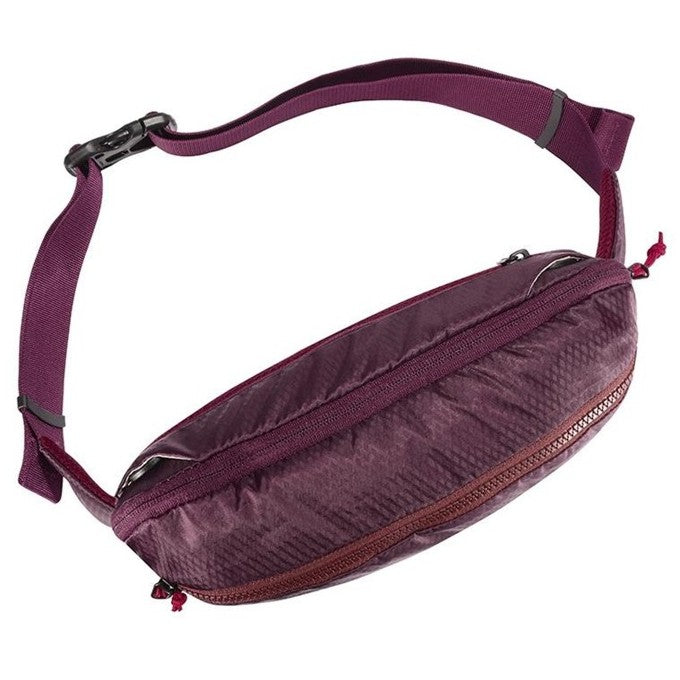 Fishes Multi-functional Waist Bag , Wine Purple