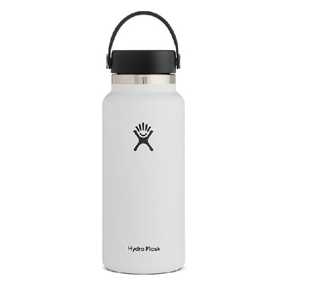 WIDE MOUTH FLEX CAP 32 OZ WHITE