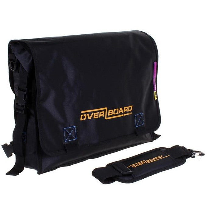 Waterproof Messenger Bag , Black