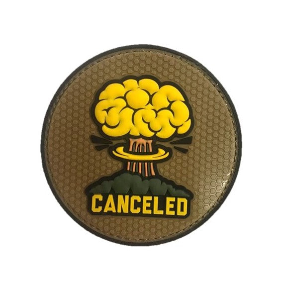 Canceled Rubber badge