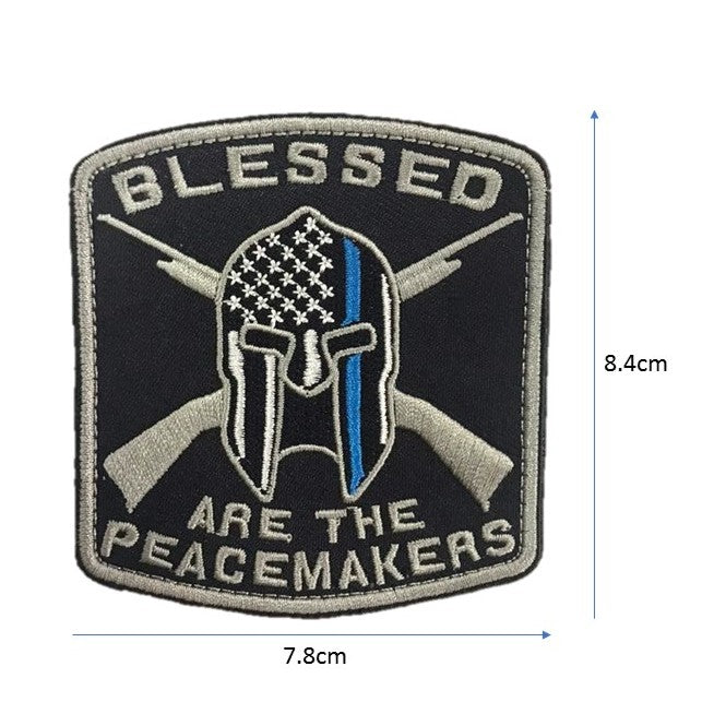 Spartan Peacemakers embroidery badge