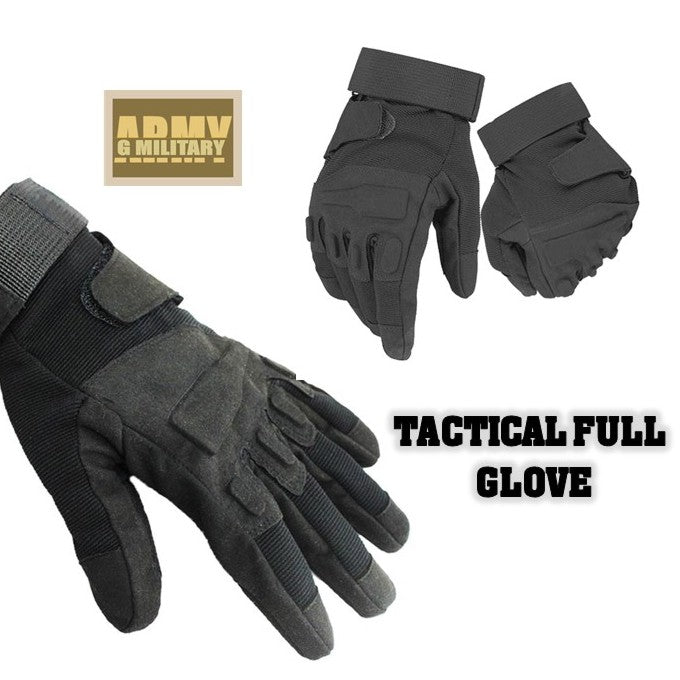 Tactical Full Glove Black