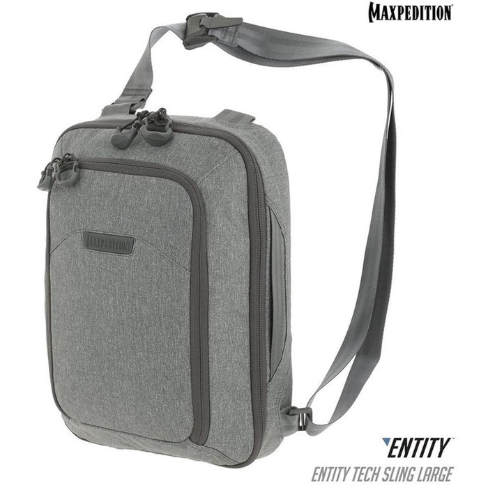 ENTITY™ TECH SLING BAG (LARGE) 10L , Ash