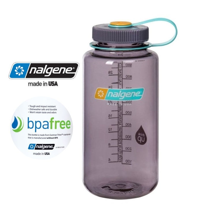 Nalgene 32oz Wide Mouth 1000ml Aubergine