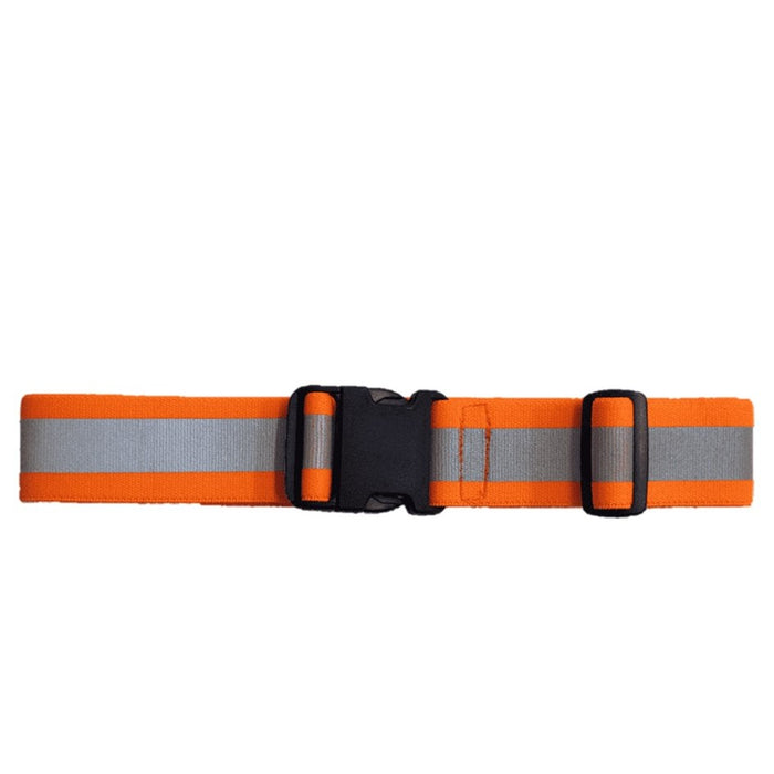 Reflective Safety Buckle Waist Belt Band – Luminous Orange/Grey Reflective