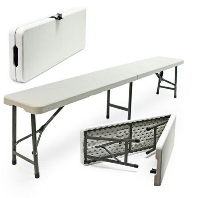 GS Foldable Bench, White
