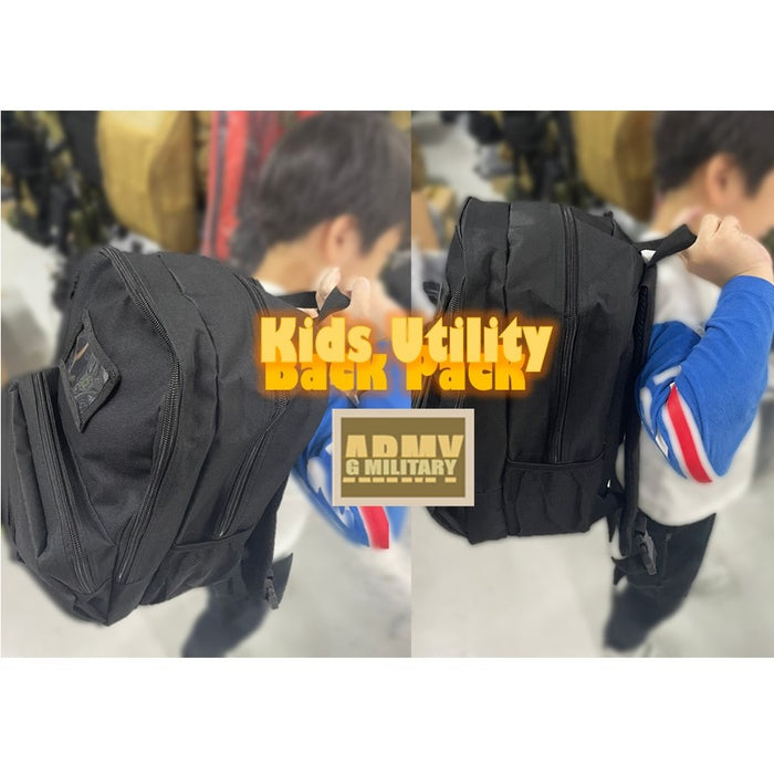 Kids - Warrior Of The Land MOLLE Backpack Black