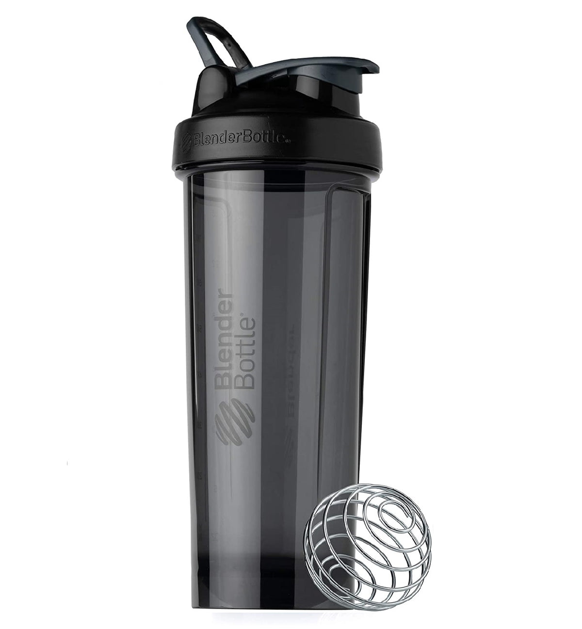 BlenderBottle 28oz Pro Series Tritan Mixer Water Bottle - Pebble Gray