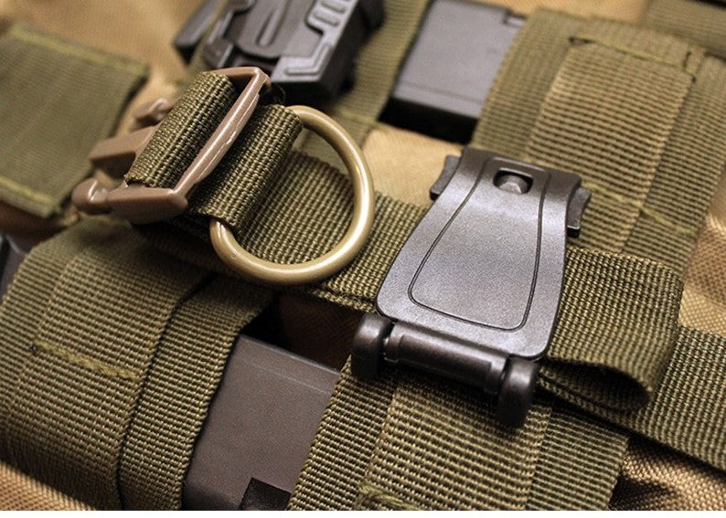 Molle Connection Military Backpack Molle Webbing Connection Clip ,Tactical Bag Strap Cl ...