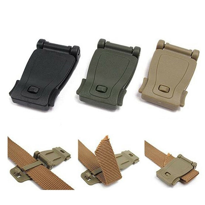 Molle Connection Military Backpack Molle Webbing Connection Clip ,Tactical Bag Strap Cl ...