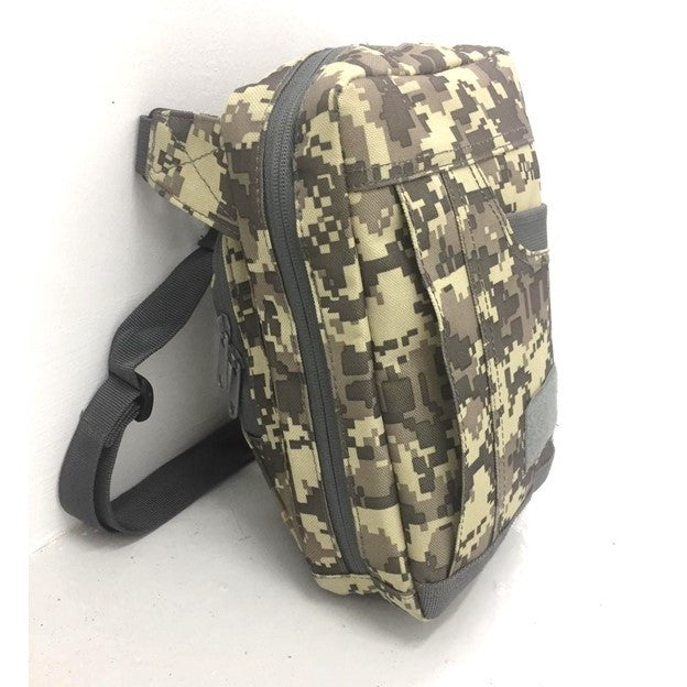 Military Dura Sling Bag. Pixel Grey