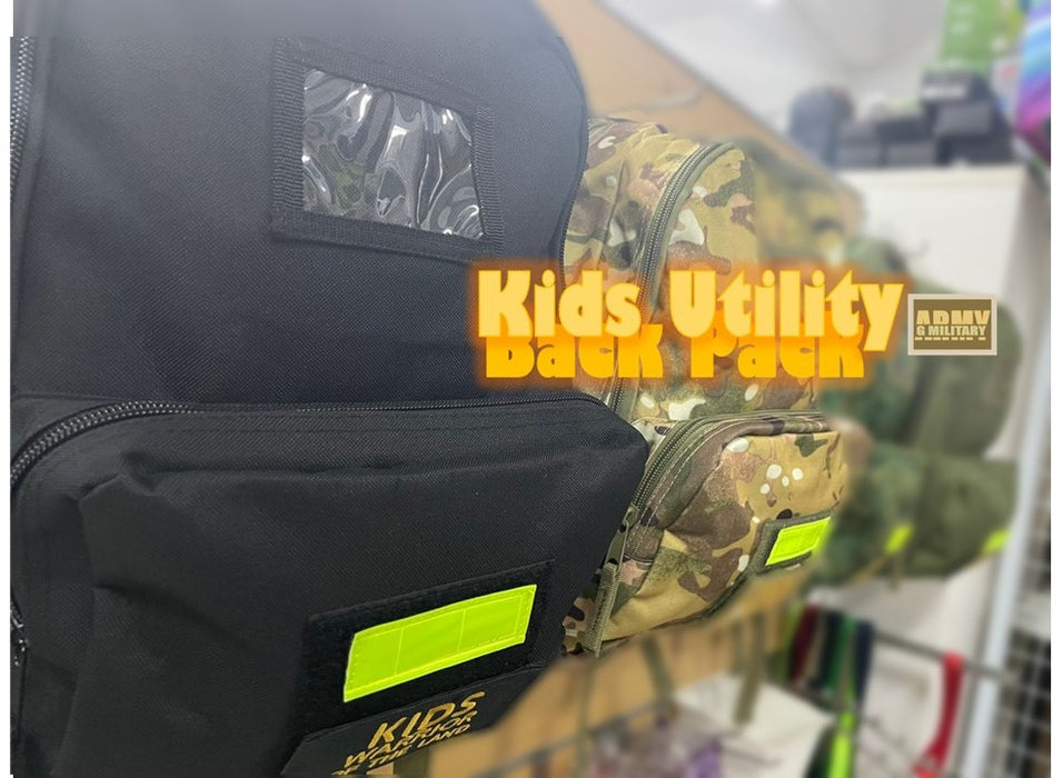 Kids - Warrior Of The Land MOLLE Backpack Desert Camo