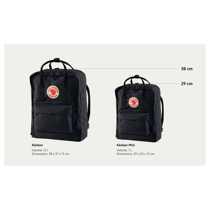 fjallraven kaken mini backpack warm yellow KÅNKEN MINI WARM YELLOW — G MILITARY