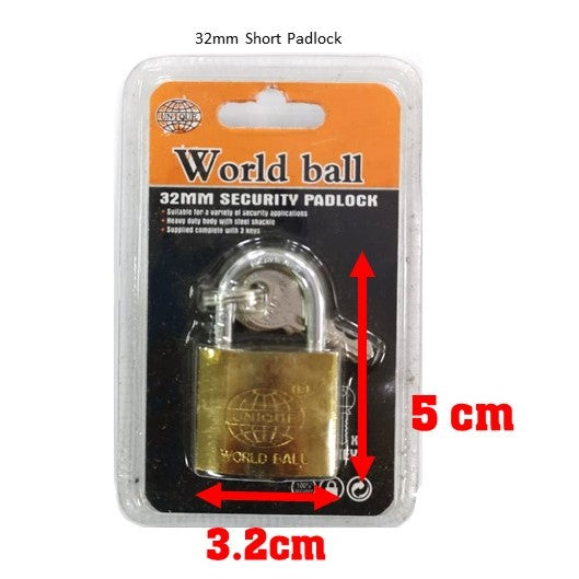 Wob Lock Padlock WB, Key Lock — G MILITARY