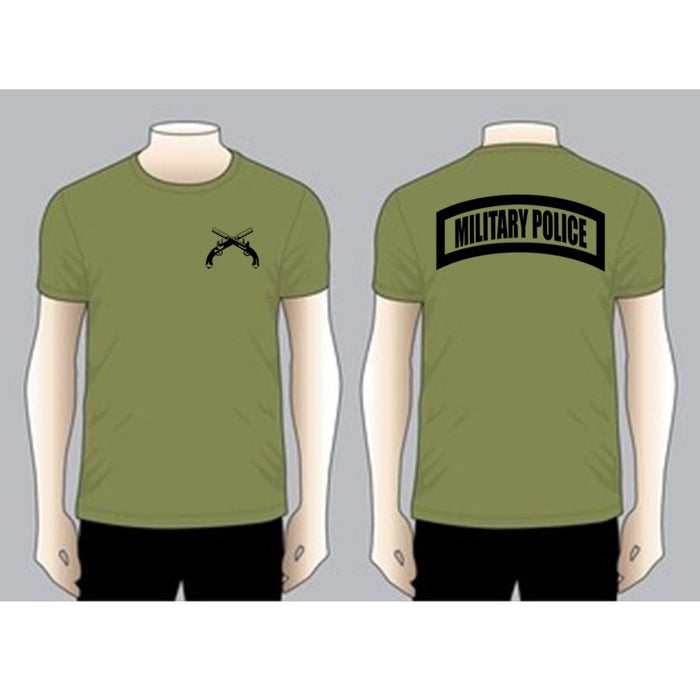 Military Police Olive Green Unit T-shirt