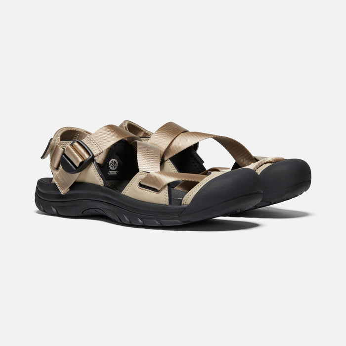 KEEN ZERRAPORT II Men's Safari/Black Sandals
