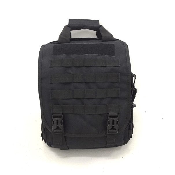 Military MOLLE Laptop Backpack, Black