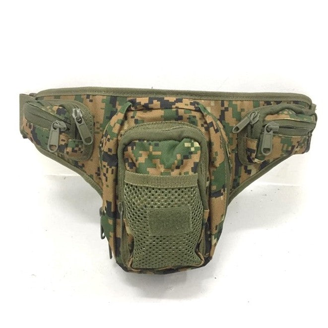 Utility Tactical Waist Pack Pouch, Pixel Green