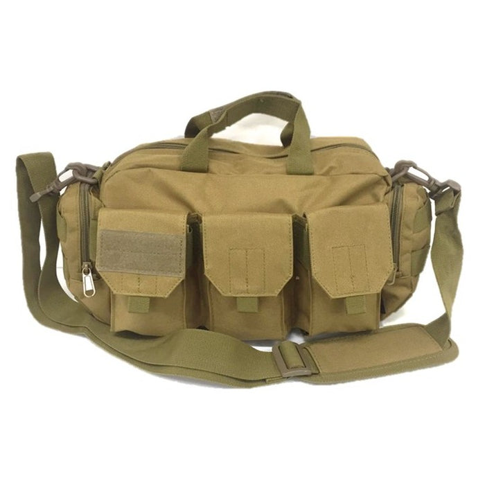 Tactical Shoulder Sling Bag, Coyote Tan,