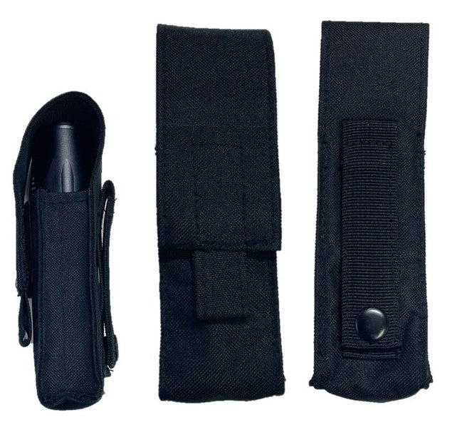 Tactical Torchlight Pouch Black (Clip On version)