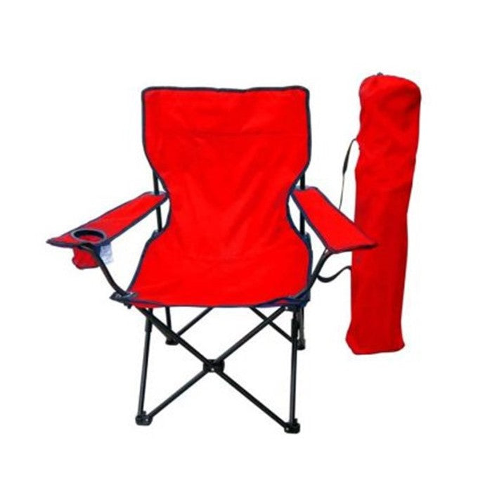 Field Chair with Arm rest , Folding, Red